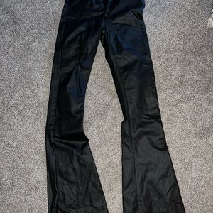 Leather Black Pants